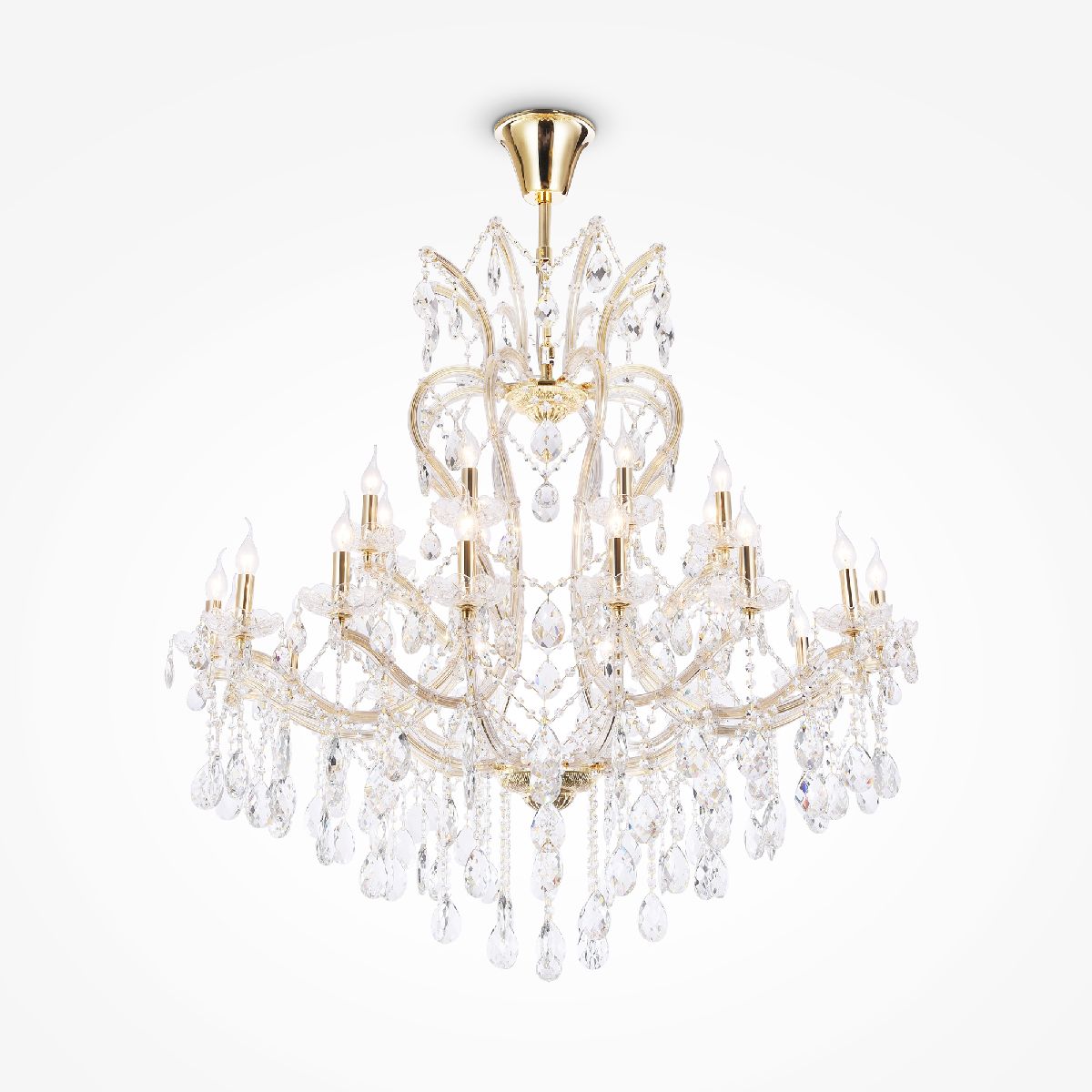 Подвесная люстра Maytoni Doris DIA881-PL-24-G DIA881-PL-24-G - магазин электротехники Electroshop