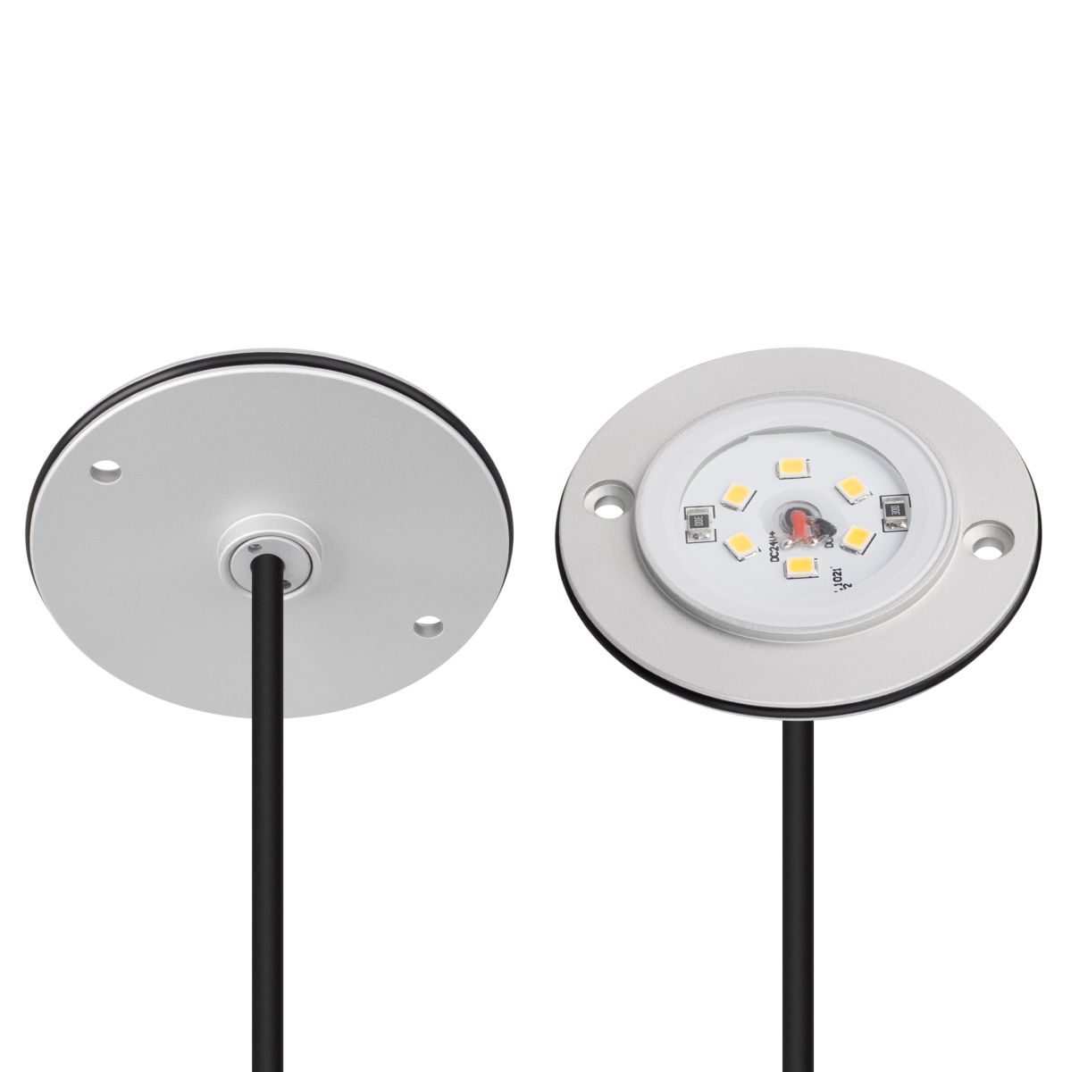 Светильник для стен, лестниц и пола Arlight ART-DECK-LAMP-R56-3W Warm2700 (SL, 120 deg, 24V) (IP67 Металл) 060622 060622 - магазин электротехники Electroshop