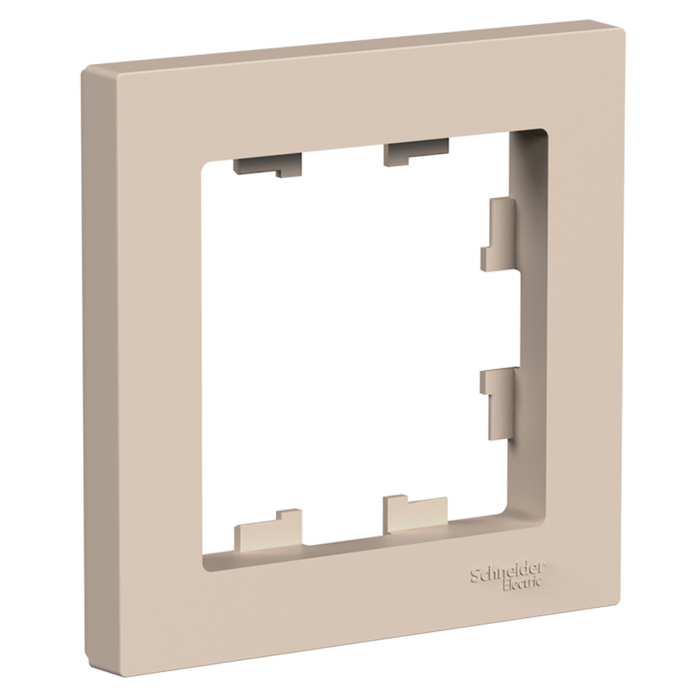 Рамка AtlasDesign 1 пост песочный  Systeme Electric ATN001201 ATN001201 - магазин электротехники Electroshop
