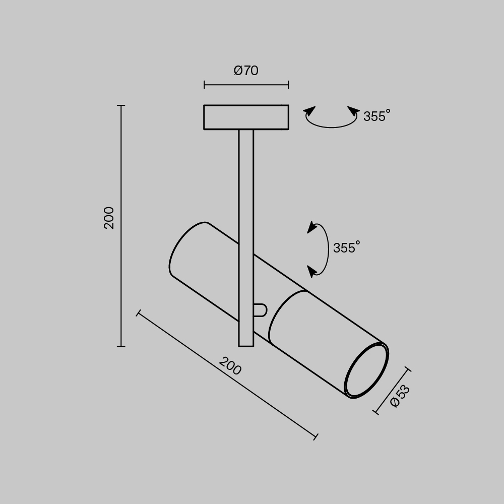 Спот Maytoni Elti C020CL-01GB C020CL-01GB - магазин электротехники Electroshop