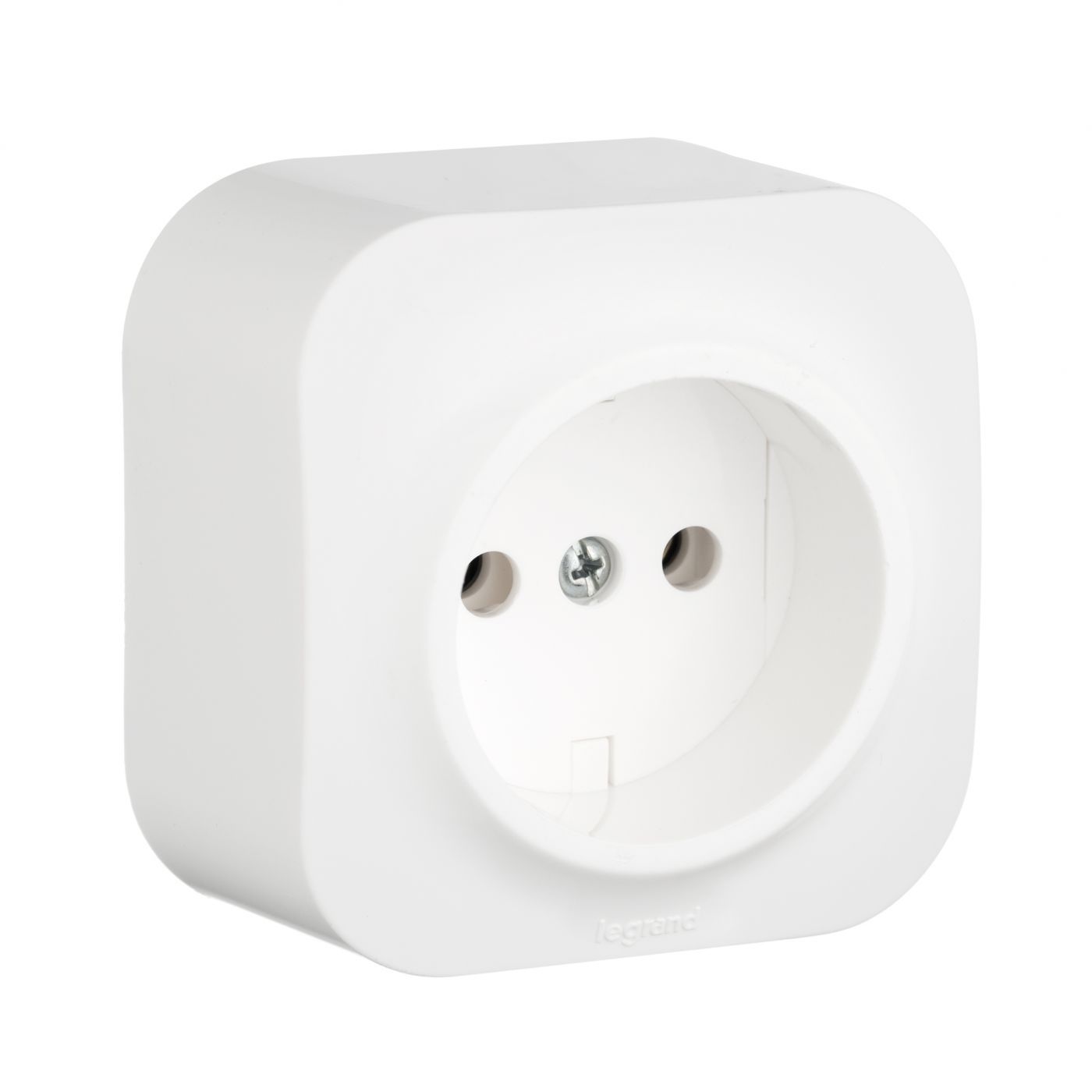 Розетка Legrand Quteo без заземления белая 782210 782210 - магазин электротехники Electroshop