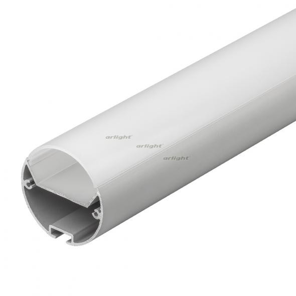 Профиль с экраном Arlight SL-ROUND-D40-2500 ANOD+OPAL 020473 020473 - магазин электротехники Electroshop