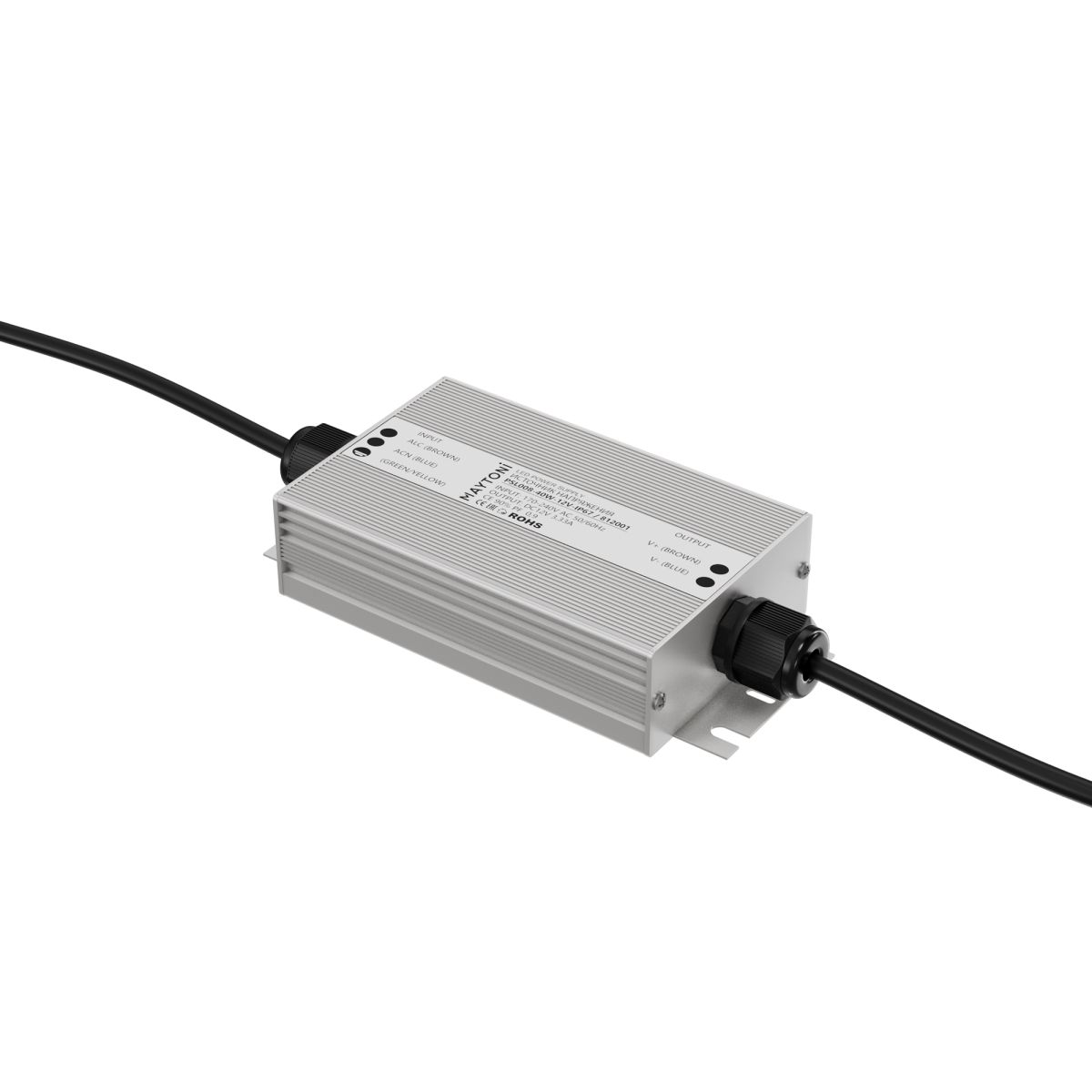 Блок питания Maytoni Led Strip PSL008 12В 40Вт IP67 812001 812001 - магазин электротехники Electroshop