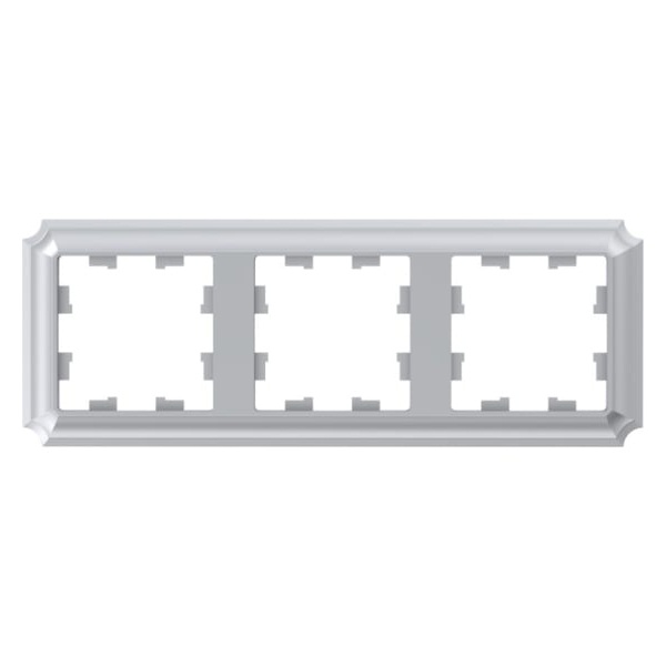 Рамка 3-пост Systeme Electric AtlasDesign Antique алюминий ATN100303 ATN100303 - магазин электротехники Electroshop
