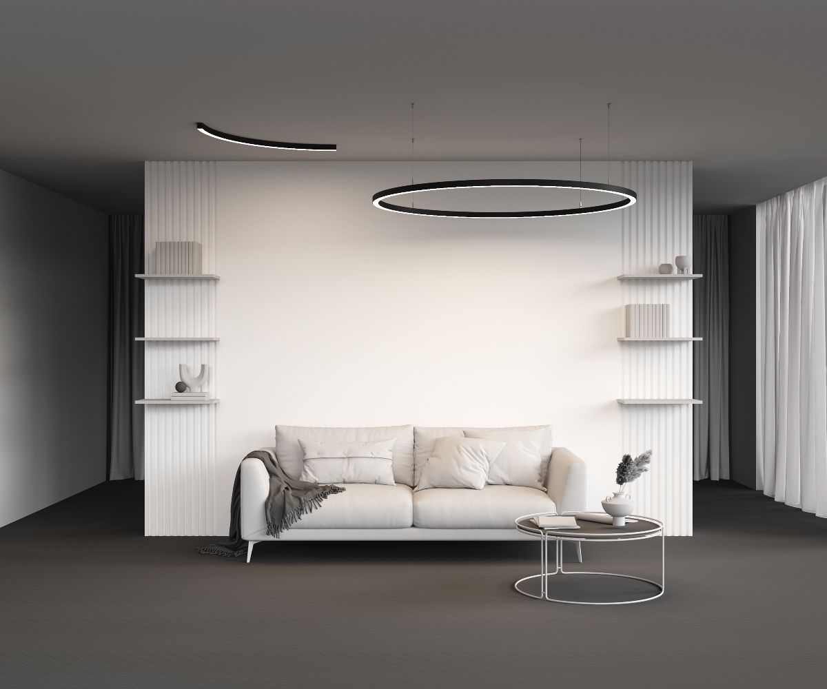 Радиусный профиль Maytoni Led strip ALM-3535R-B-D-90°-1.5M ALM-3535R-B-D-90°-1.5M - магазин электротехники Electroshop