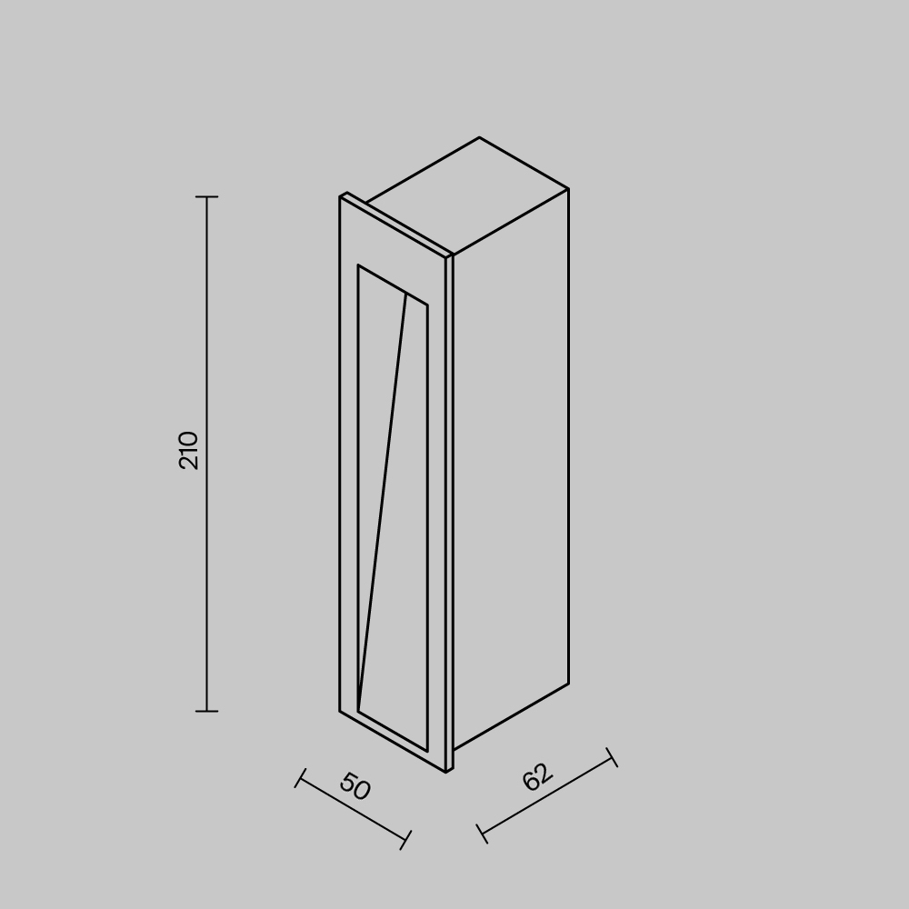 Подсветка для лестниц Maytoni Knoll O513SL-L4W3K O513SL-L4W3K - магазин электротехники Electroshop