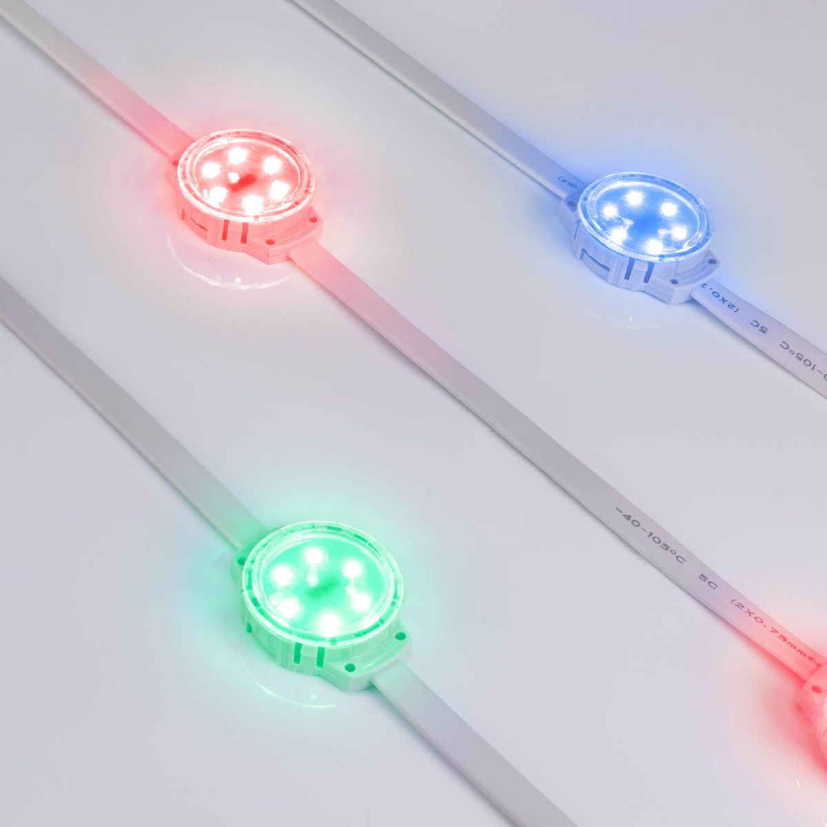 Модуль управляемый Arlight SOLEX-DMX-3535-6-24V RGB 120deg (D40x16mm, 1.5W, IP67) 028882 028882 - магазин электротехники Electroshop