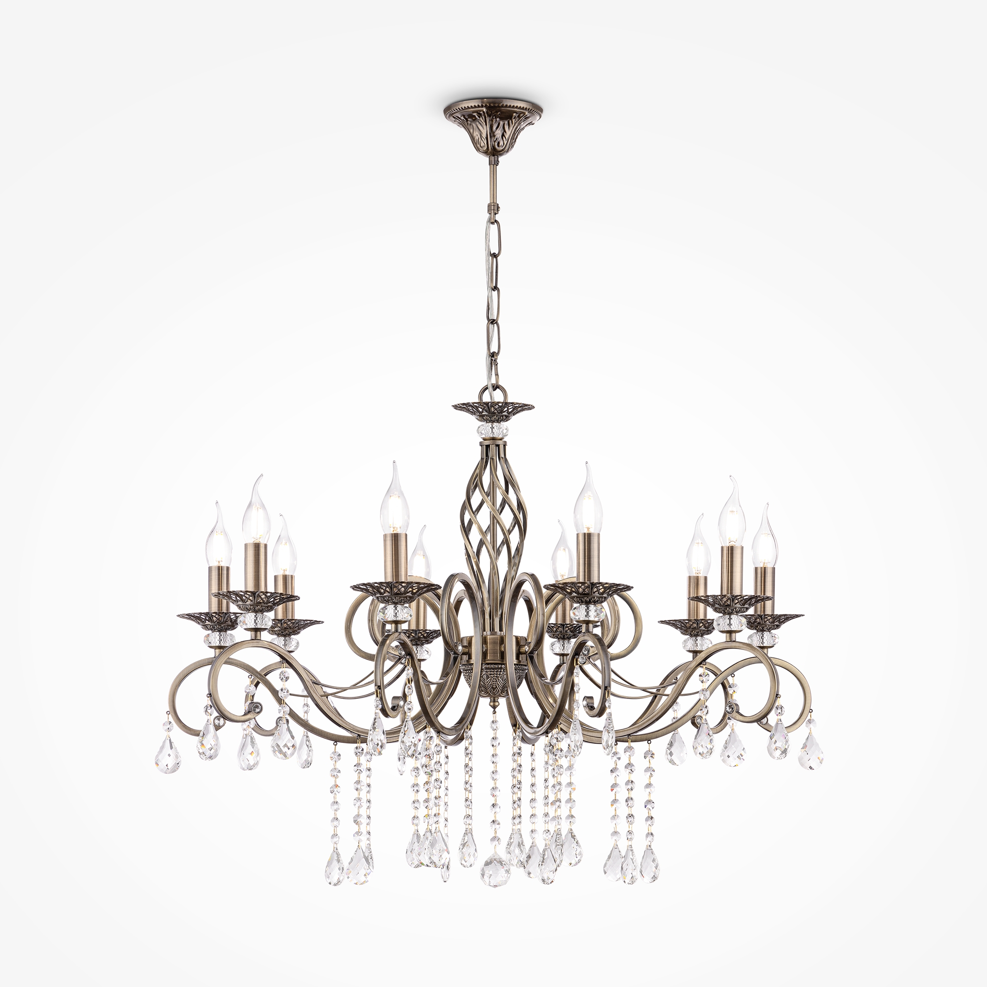 Подвесная люстра Maytoni Grace RC247-PL-10-R RC247-PL-10-R - магазин электротехники Electroshop