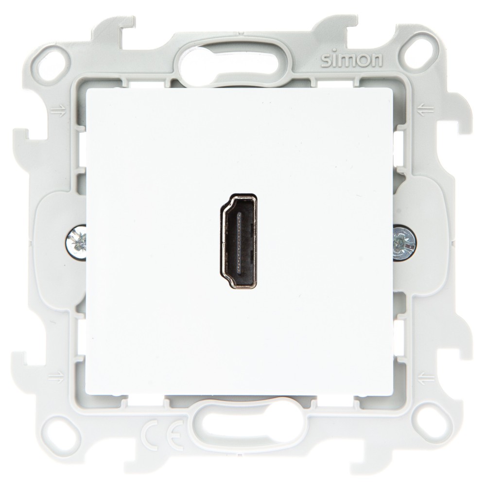 Розетка HDMI 1.4 Simon 24 Harmonie белый 2411094-030 2411094-030 - магазин электротехники Electroshop
