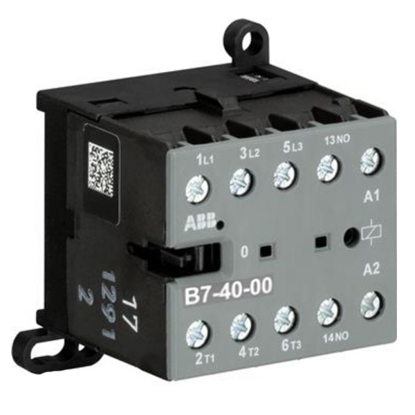 Миниконтактор ABB B7-40-00 12A (400В AC3) 20A (400В AC1) катушка 230В АС GJL1311201R8000 GJL1311201R8000 - магазин электротехники Electroshop