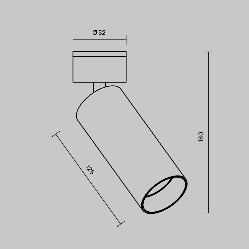 Спот Maytoni Focus Led C055CL-L12W2.7K-W-W C055CL-L12W2.7K-W-W - магазин электротехники Electroshop
