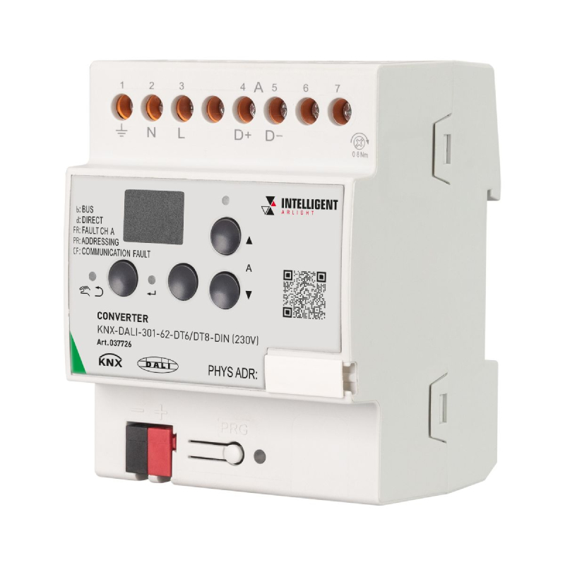 Конвертер Arlight KNX-DALI-301-62-DT6/DT8-DIN 230V 037726 037726 - магазин электротехники Electroshop
