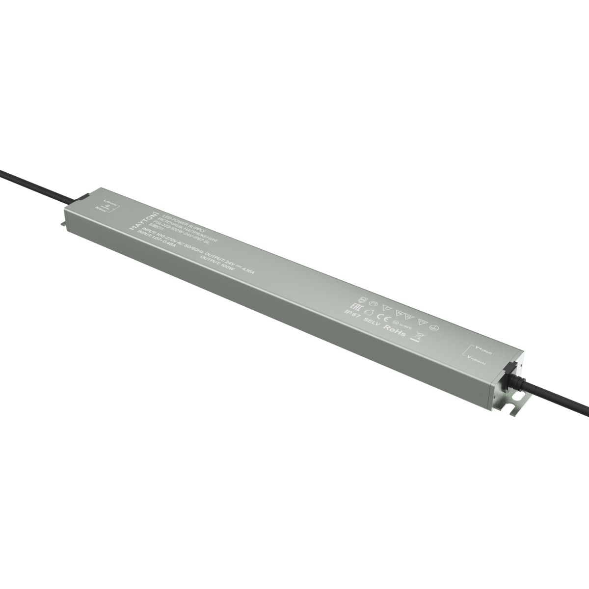 Блок питания Maytoni Led Strip PSL023 24В 100Вт IP 67 822011 822011 - магазин электротехники Electroshop