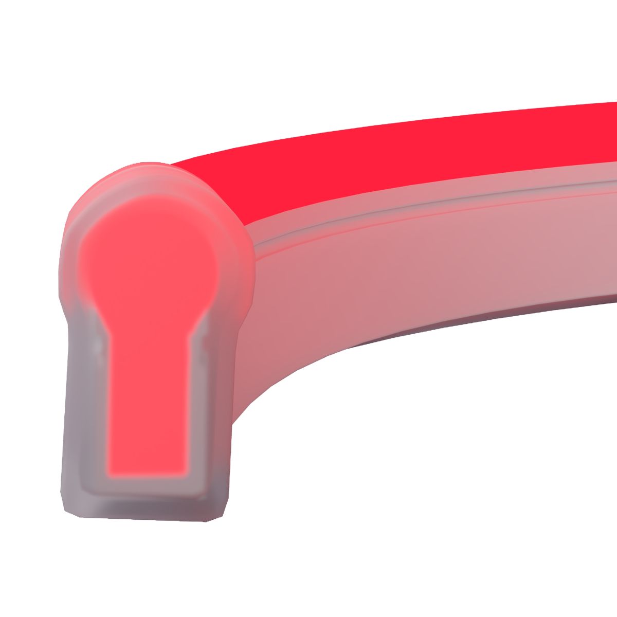 Гибкий неон Maytoni Led Strip 25x13 220В 8Вт/м Red IP65 50м 201233 201233 - магазин электротехники Electroshop