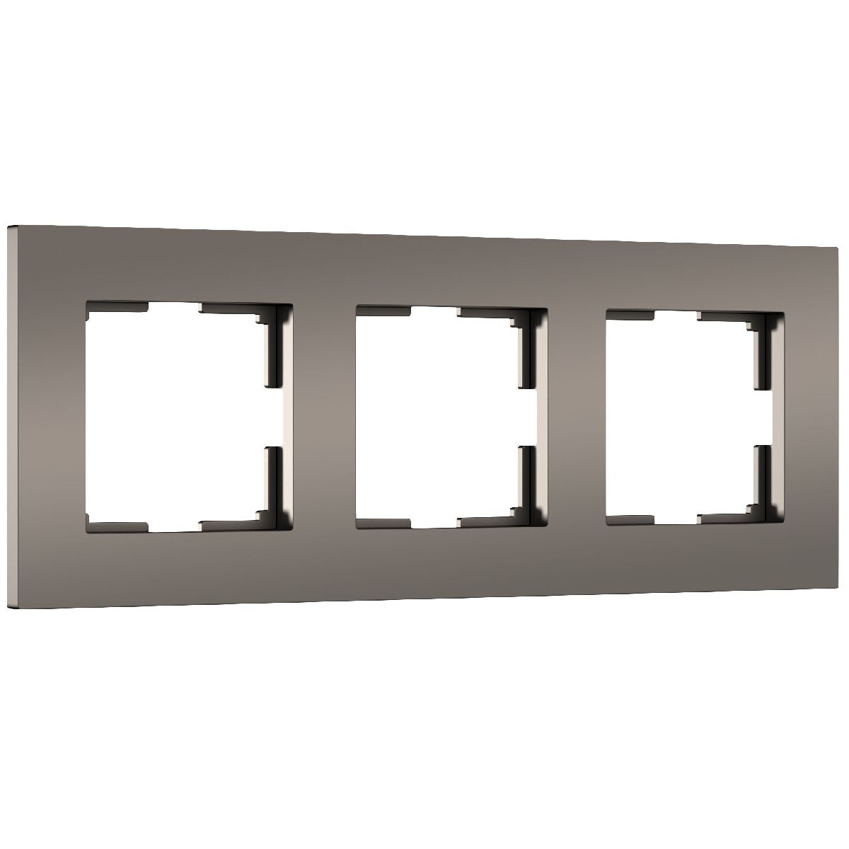 Рамка на 3 поста Werkel Slab 4690389193453 W0032963 a062814 4690389193453 - магазин электротехники Electroshop