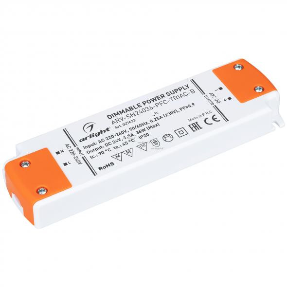 Блок питания для светодиодной ленты Arlight ARV 027633 027633 - магазин электротехники Electroshop
