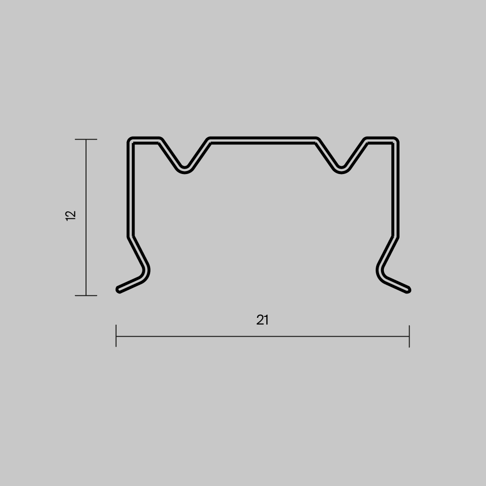 Комплект креплений для профиля 2020 4шт Maytoni Led Strip ALM-2020B-MT 642078 642078 - магазин электротехники Electroshop