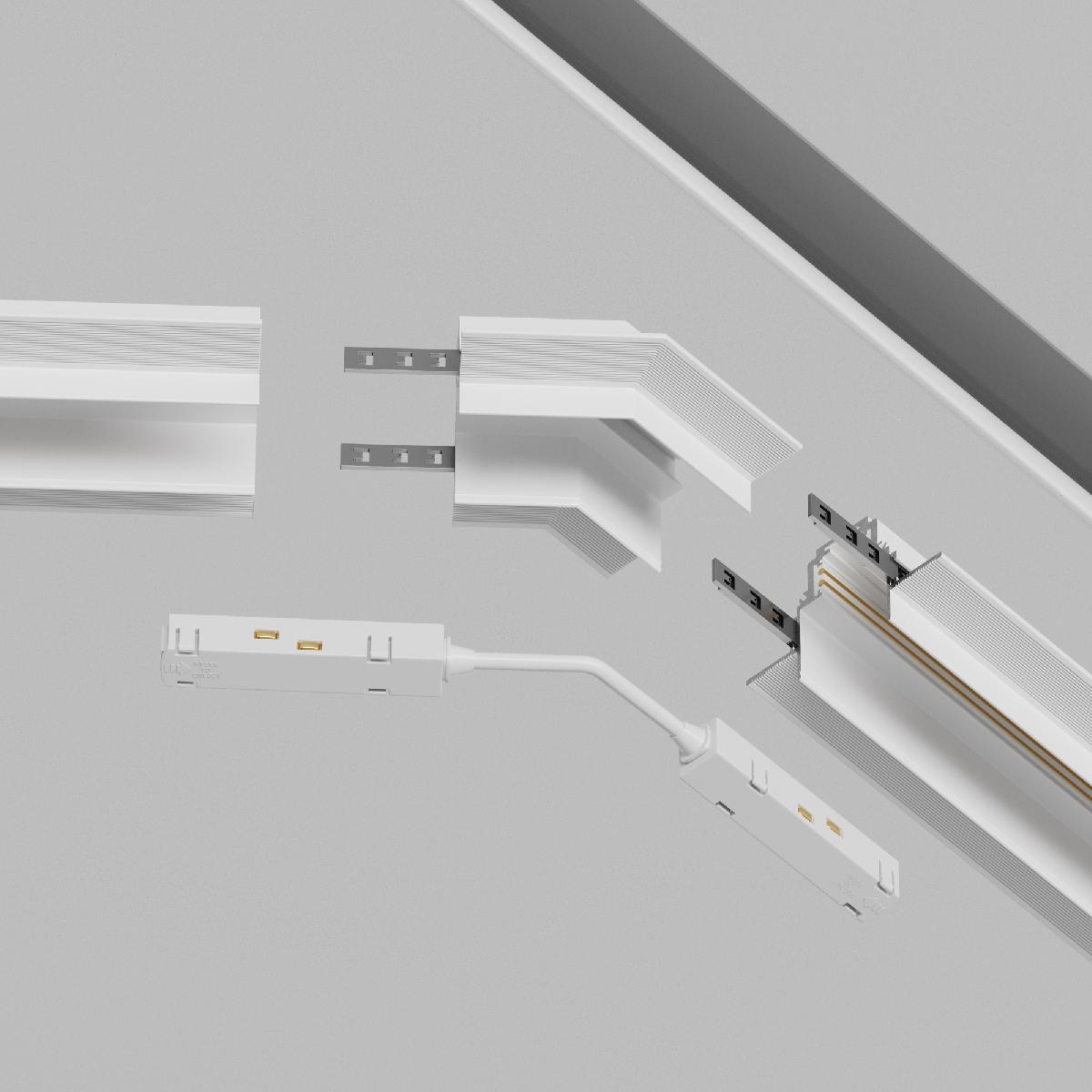 Угол-соединитель для трека Maytoni Technical Accessories for tracks Gravity TRA010CLO-42W TRA010CLO-42W - магазин электротехники Electroshop
