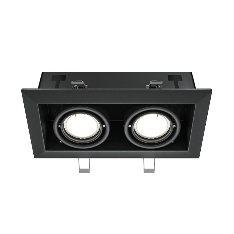 Встраиваемый светильник Maytoni Metal DL008-2-02-B DL008-2-02-B - магазин электротехники Electroshop