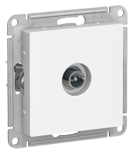 TV розетка простая AtlasDesign белый Systeme Electric ATN000193 ATN000193 - магазин электротехники Electroshop