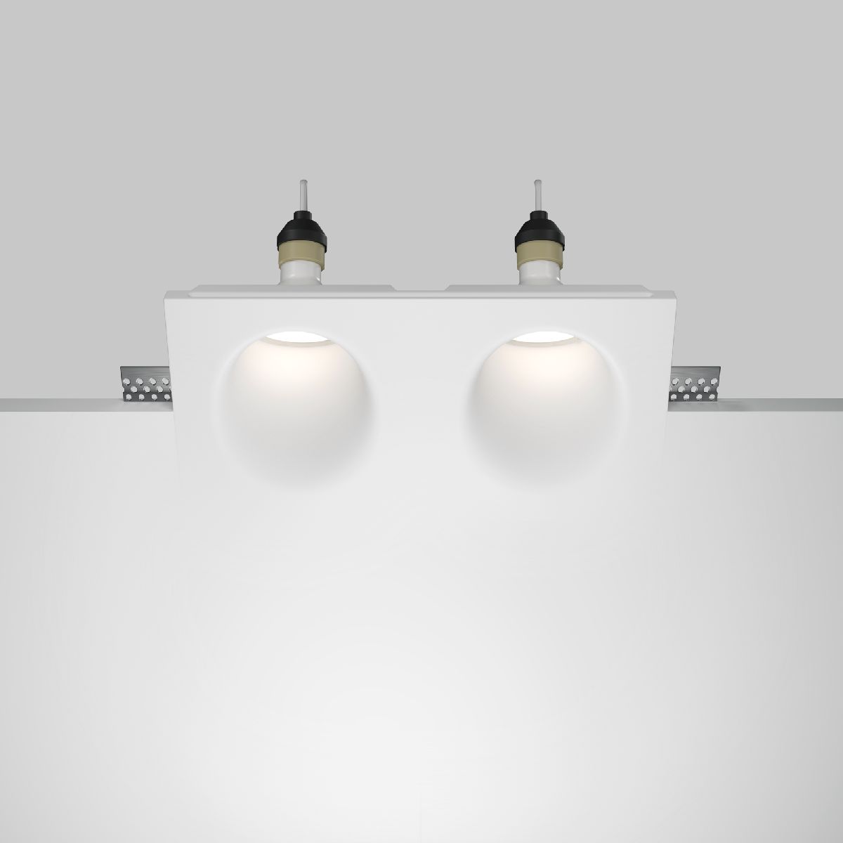 Встраиваемый светильник Maytoni Gyps Modern DL002-WW-02-W DL002-WW-02-W - магазин электротехники Electroshop
