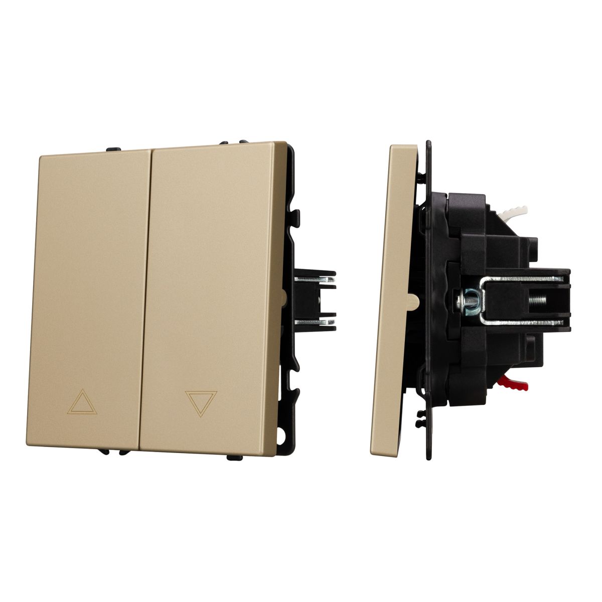 Механизм выключателя управления шторами Arlight SWT-NOBE-MKR2-SFPL-GD (230V, 10A) 054274 054274 - магазин электротехники Electroshop