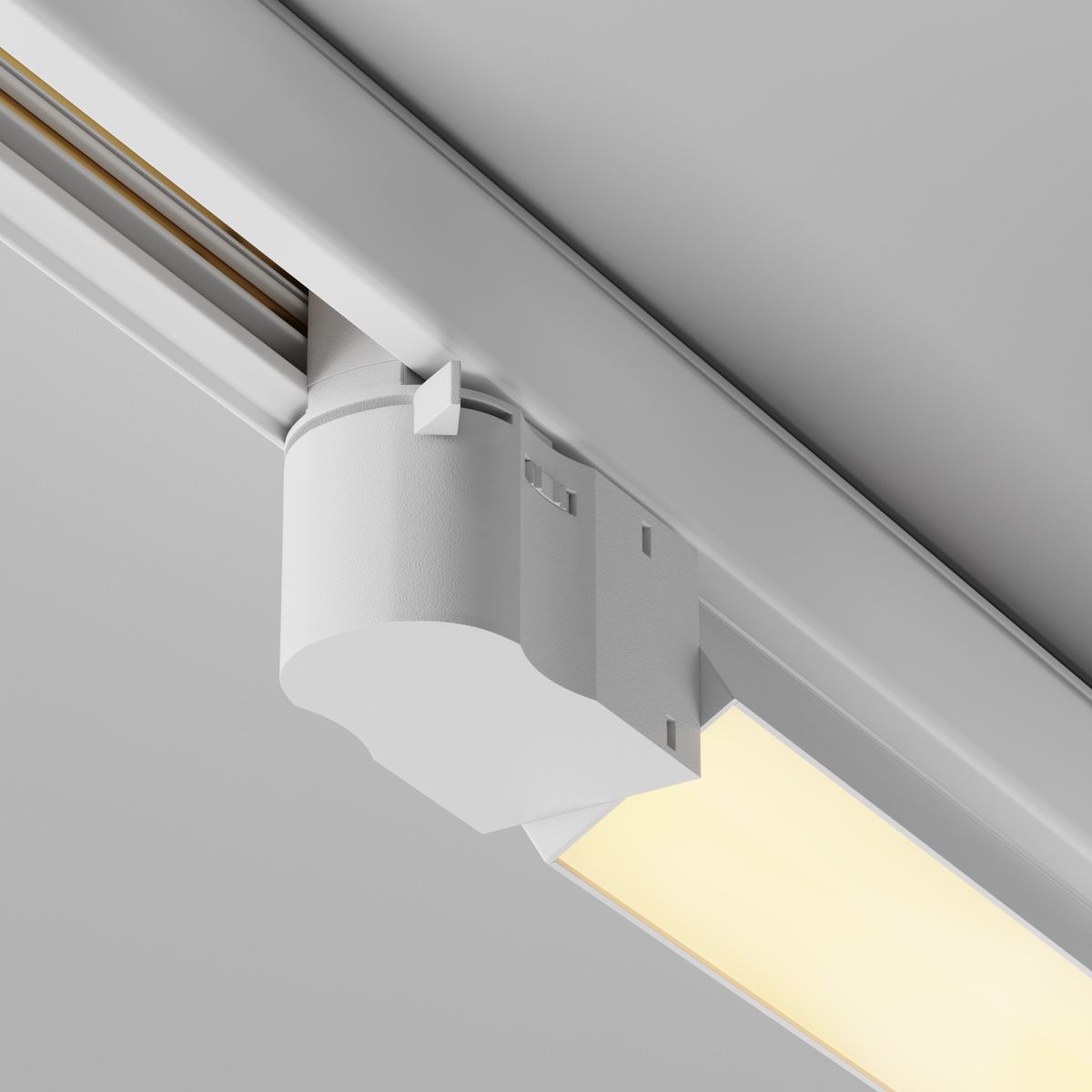 Трековый трехфазный светильник Maytoni Technical Basis TR196-3-20W2.7K-W(N) TR196-3-20W2.7K-W(N) - магазин электротехники Electroshop