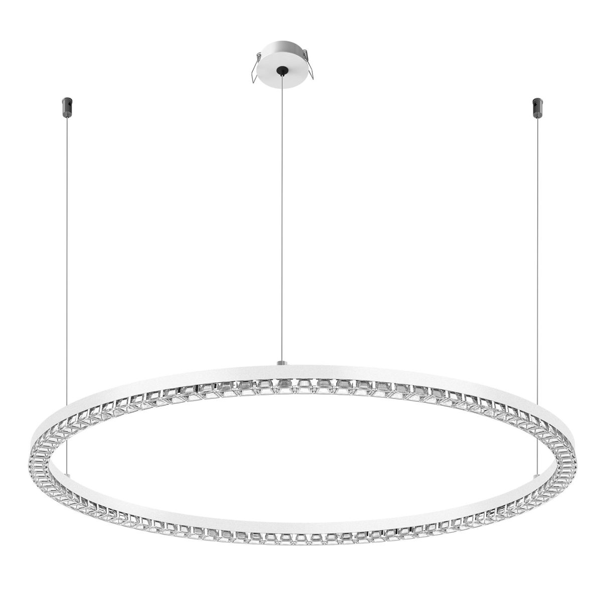 Подвесная люстра Arlight SP-DIAMOND-R850-40W Day4000 (WH, 45 deg, 230V, TRIAC) 054496 054496 - магазин электротехники Electroshop