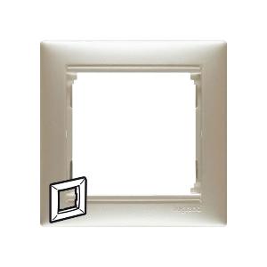 Рамка Legrand Valena 1 пост Жемчужный 770471 770471 - магазин электротехники Electroshop