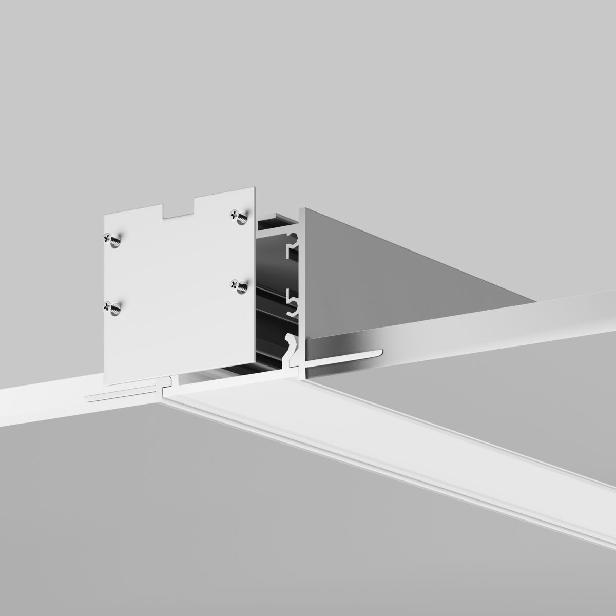 Профиль встраиваемый скрытого монтажа Maytoni Led Strip  636011 636011 - магазин электротехники Electroshop