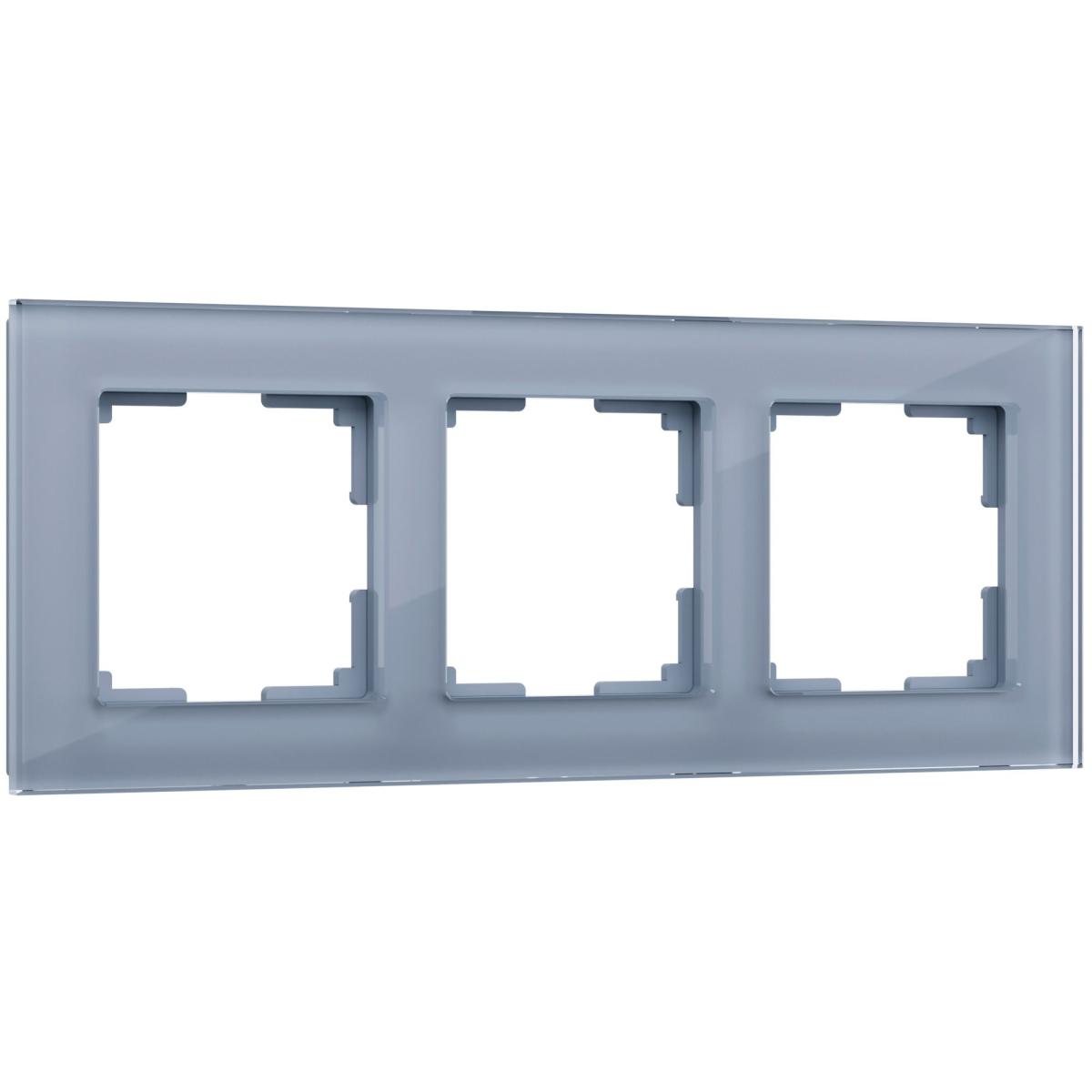 Рамка Werkel Favorit на 3 поста серый W0031115 4690389159824 4690389159824 - магазин электротехники Electroshop