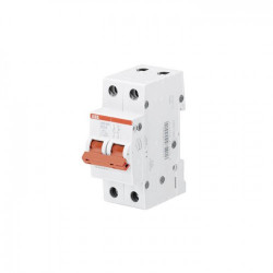 SHD202/25 Рубильник 2-полюсный модульный 25А (красный рычаг) ABB 2CDD272111R0025 2CDD272111R0025 - магазин электротехники Electroshop