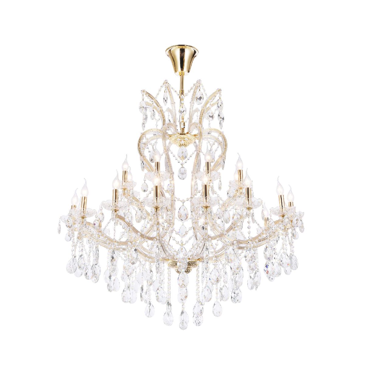 Подвесная люстра Maytoni Doris DIA881-PL-24-G DIA881-PL-24-G - магазин электротехники Electroshop
