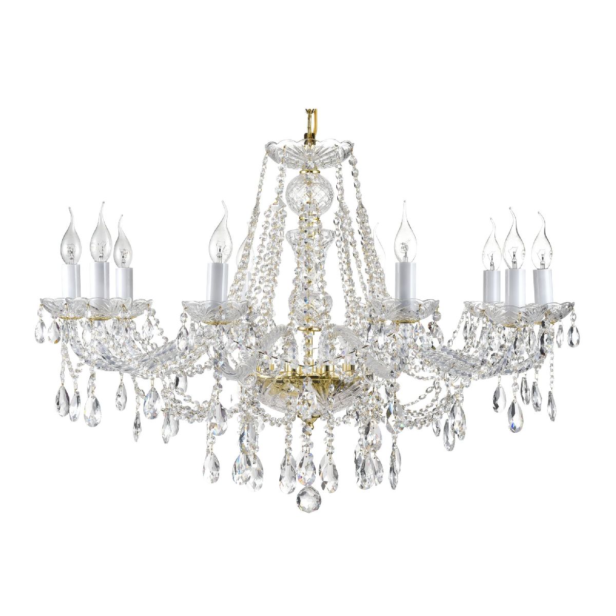 Подвесная люстра Maytoni Beatrix DIA019-10-G DIA019-10-G - магазин электротехники Electroshop