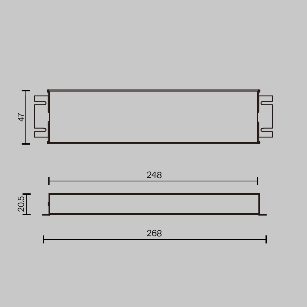 Источник напряжения Maytoni Triac 100Вт DC24В IP67 734002 734002 - магазин электротехники Electroshop