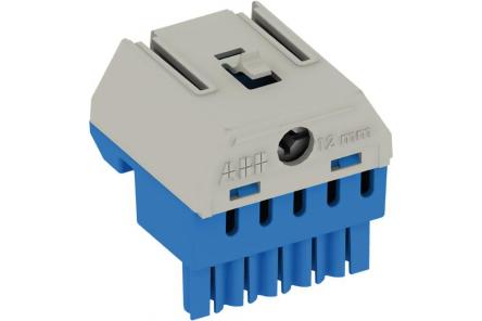 Клеммник самозажимной ABB N5x4+1x25 мм ZK51B 1SPE007715F9702 1SPE007715F9702 - магазин электротехники Electroshop