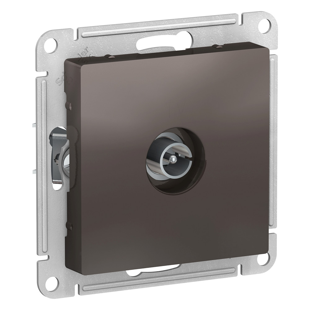 TV розетка простая AtlasDesign мокко Systeme Electric ATN000693 ATN000693 - магазин электротехники Electroshop