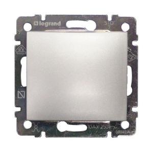 Переключатель Legrand серии Valena. Цвет - алюминий 770106 770106 - магазин электротехники Electroshop