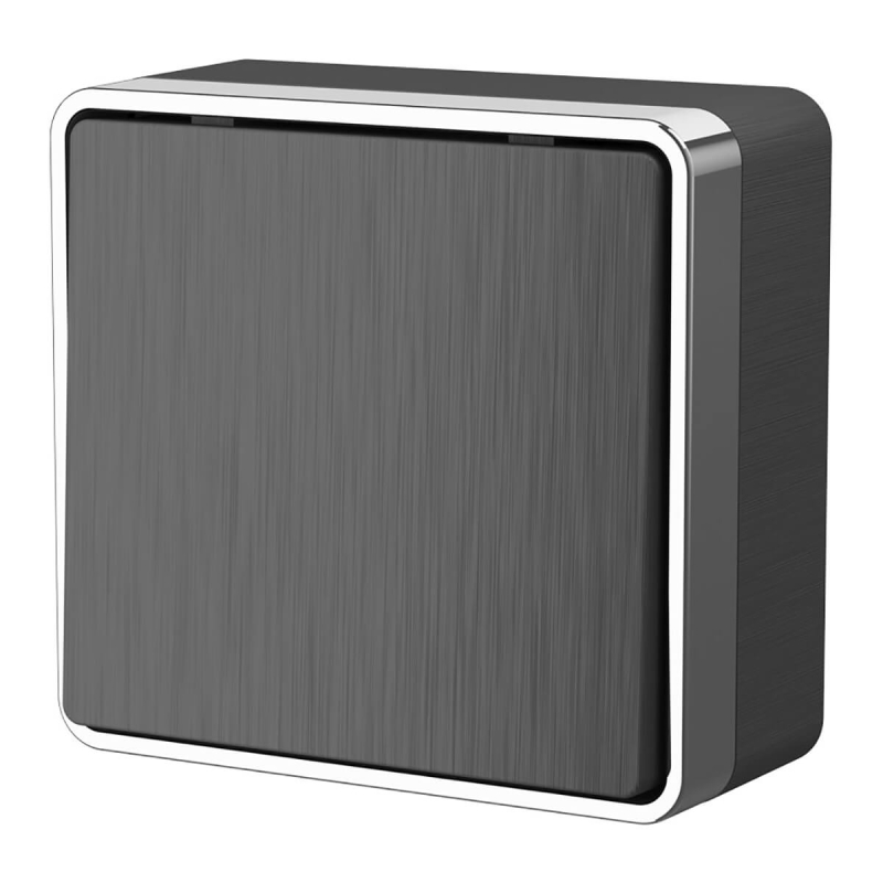 Выключатель Werkel Gallant графит рифленый W5012004 4690389164071 a051338 4690389164071 - магазин электротехники Electroshop