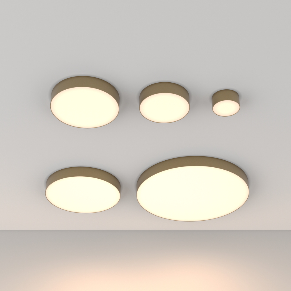 Потолочный светодиодный светильник Maytoni Technical Ceiling Zon C032CL-90W3K-RD-MG C032CL-90W3K-RD-MG - магазин электротехники Electroshop