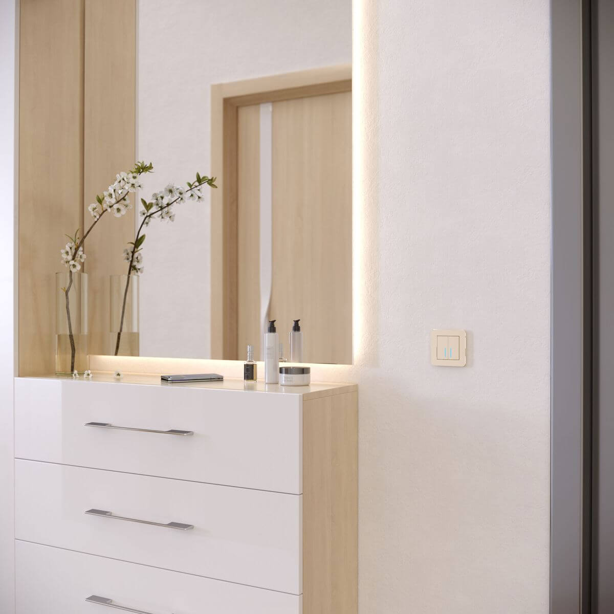 Рамка на 1 пост Werkel Platinum шампань 4690389184437 W0012611 4690389184437 - магазин электротехники Electroshop