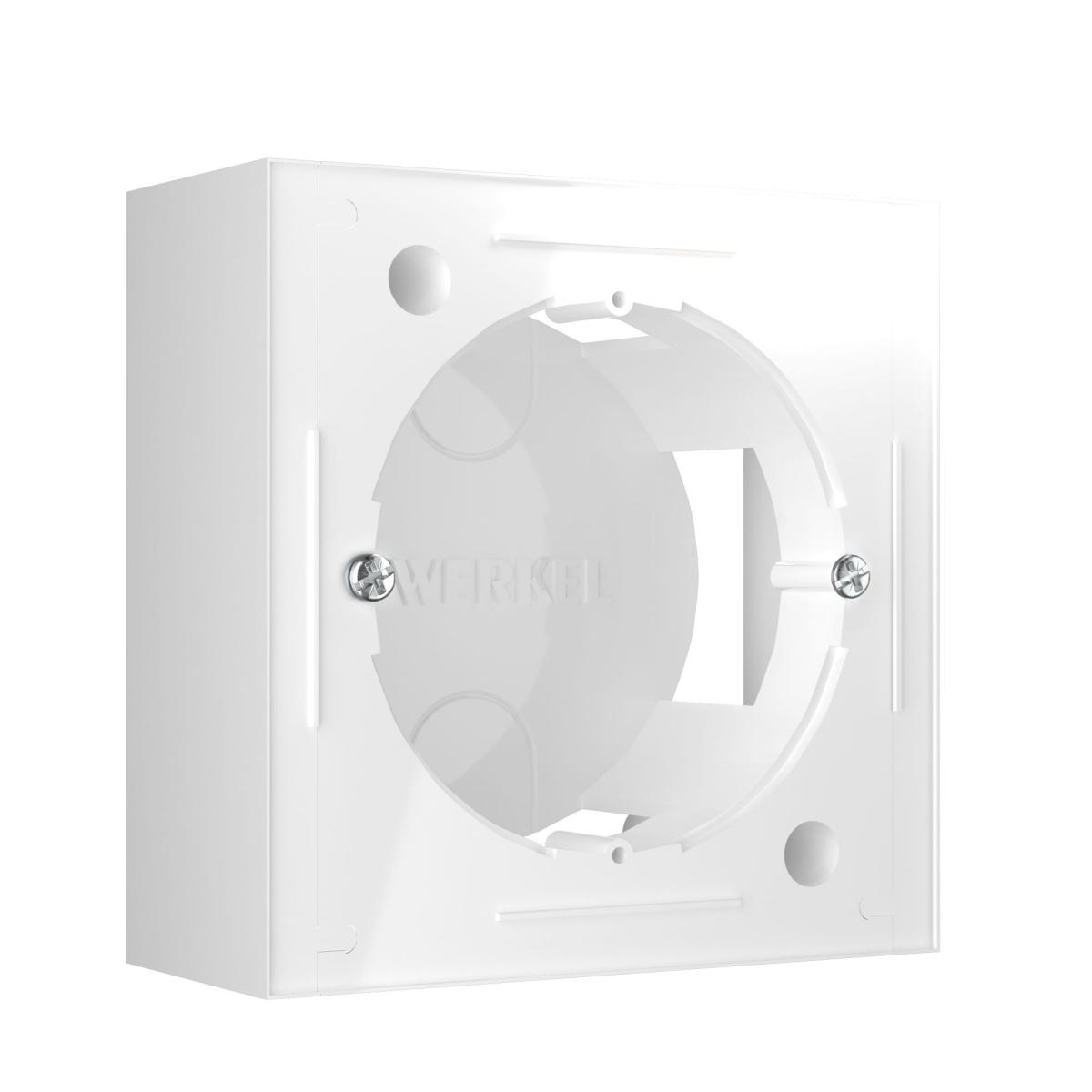 Коробка для накладного монтажа Werkel 4690389170829 W8000001 4690389170829 - магазин электротехники Electroshop