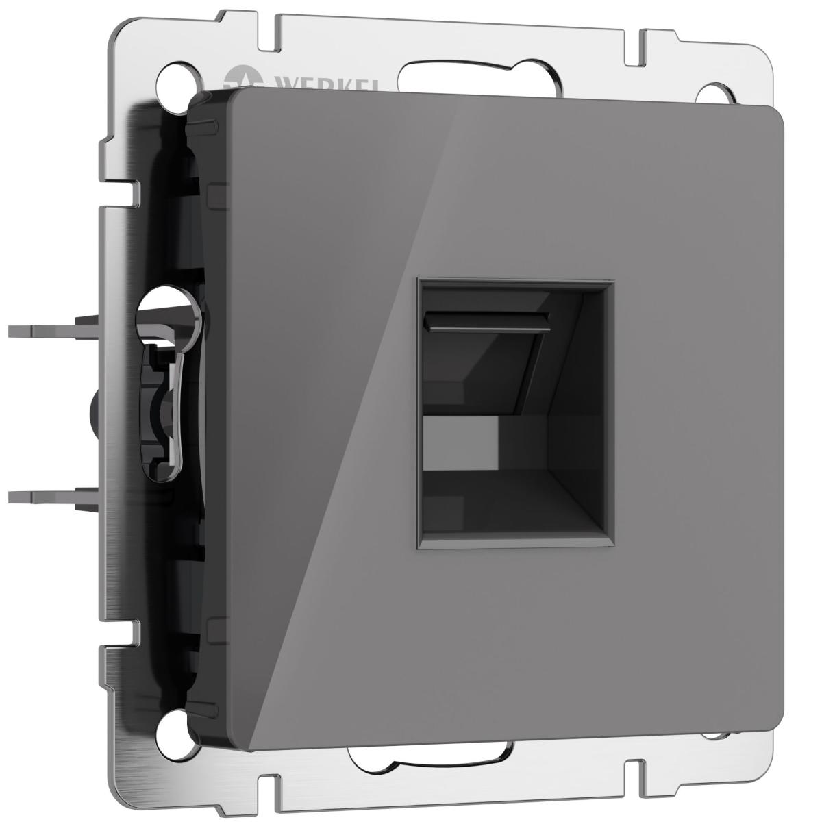Розетка Ethernet RJ-45 Werkel 4690389197543 W1181044 a064095 4690389197543 - магазин электротехники Electroshop