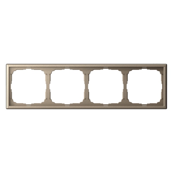 Рамка ArtGallery 4 поста шампань Systeme Electric GAL000504 GAL000504 - магазин электротехники Electroshop