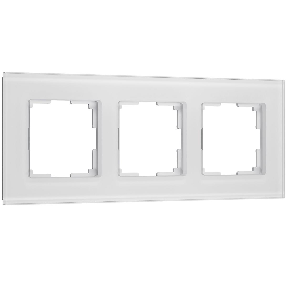 Рамка на 3 поста Werkel Senso W0033101 4690389200410 a064566 4690389200410 - магазин электротехники Electroshop