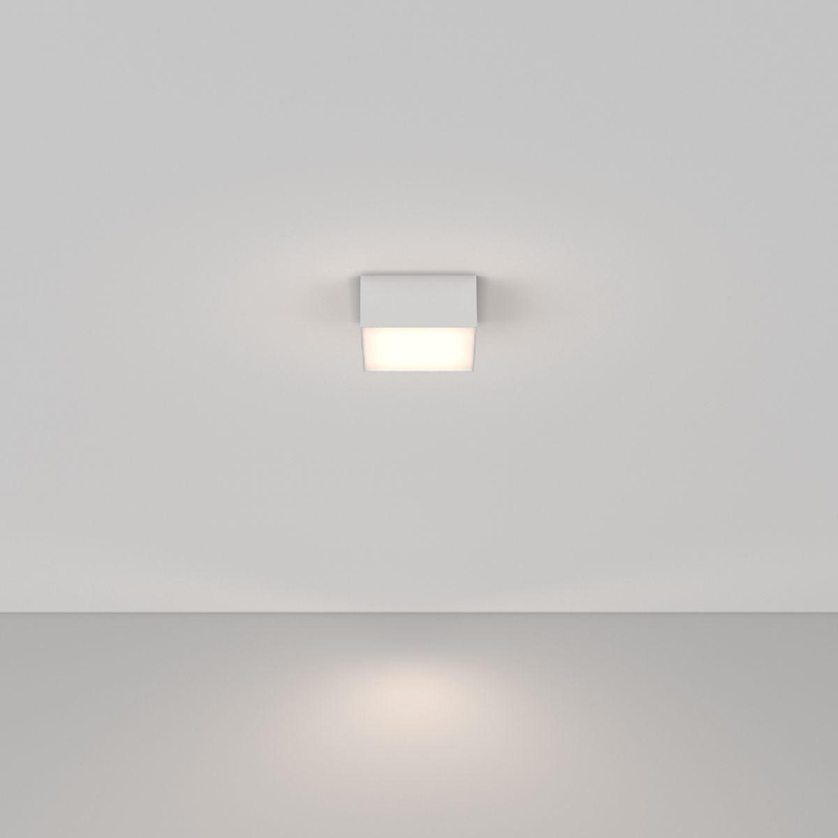 Потолочный светильник Maytoni Zon C032CL-12W4K-SQ-W C032CL-12W4K-SQ-W - магазин электротехники Electroshop