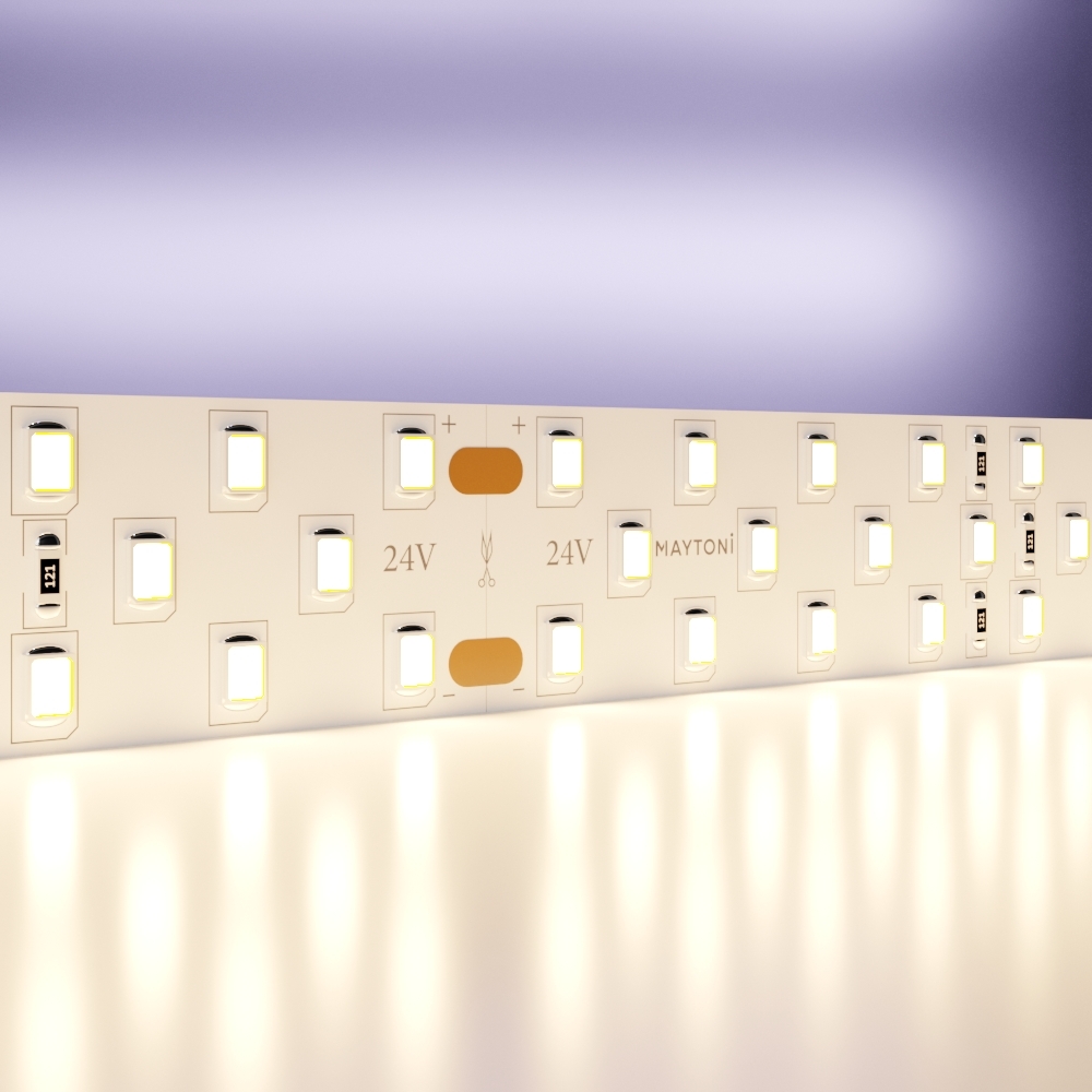 Светодиодная лента Maytoni Technical Led strip 24В 2835 20Вт/м 3000K 5м IP20 20028 20028 - магазин электротехники Electroshop