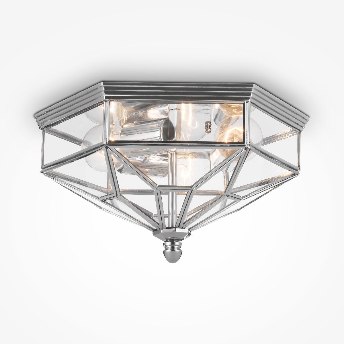 Потолочный светильник Maytoni Zeil H356-CL-03-CH H356-CL-03-CH - магазин электротехники Electroshop