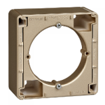 Коробка наружного монтажа Schneider Electric Glossa, алюминий GSL000300 GSL000300 - магазин электротехники Electroshop