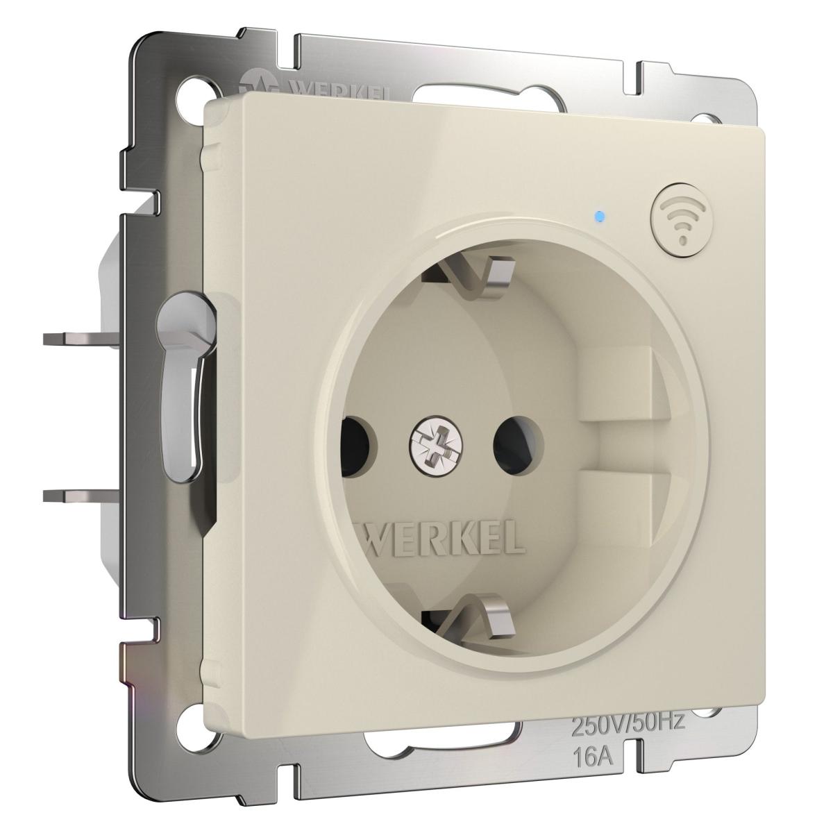 Розетка Wi-Fi Werkel слоновая кость W1171603 4690389176081 4690389176081 - магазин электротехники Electroshop